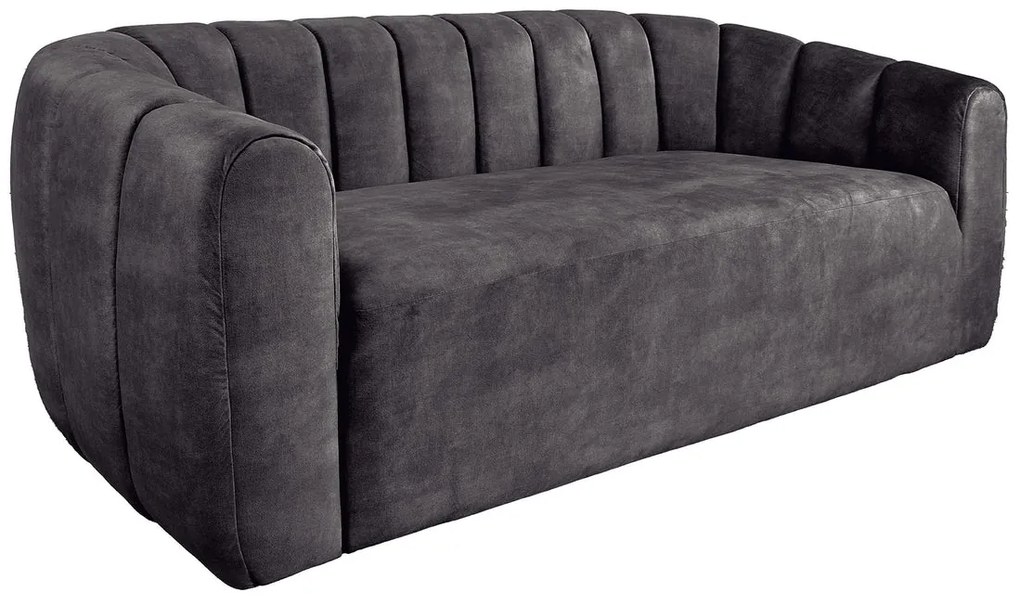 Pohovka BABYLON 200 cm velvet antracit