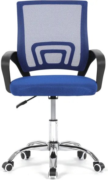 Detská otočná stolička modrá KA-L103 BLUE
