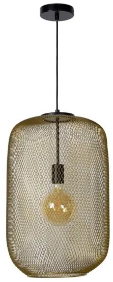 Lucide 45385/35/02 - Luster na lanku MESH 1xE27/40W/230V mosadz