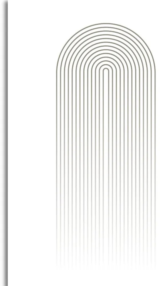 Obraz minimalistická dúha Mid-Century