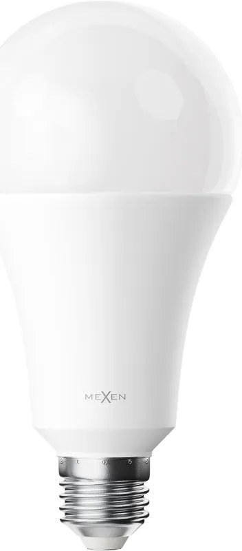 Mexen Nova, LED žiarovka E27, A70, 20W, teplá - 3000K, 2100 lm - L100-E27-2030-01