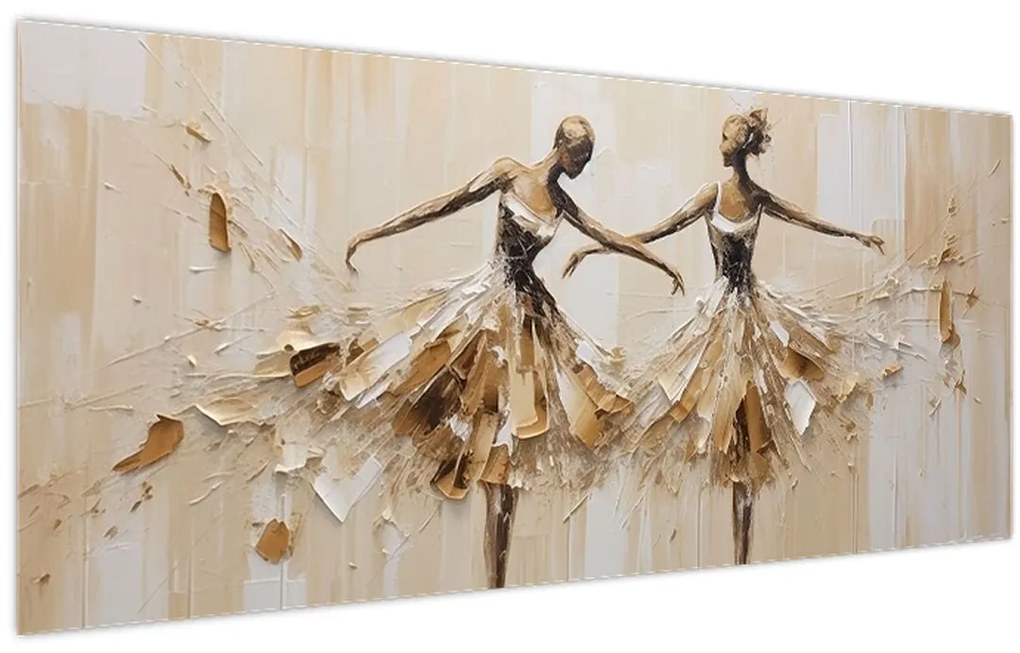 Obraz - Baletky (120x50 cm)
