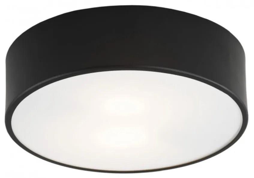 Argon 3081 - Stropné svietidlo DARLING 2xE27/15W/230V pr. 25 cm čierna