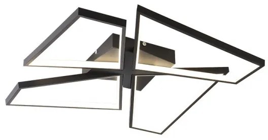 LED Stmievateľné stropné svietidlo LED/115W/230V 3000-6500K čierna + DO