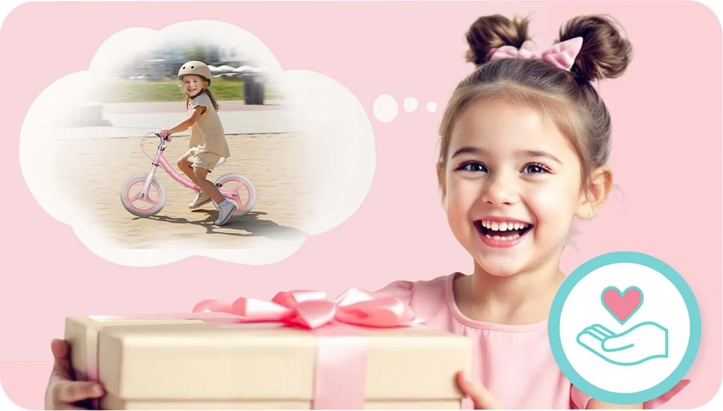 Detský bežecký bicykel Ricokids Fun Adventure