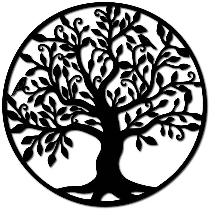 Obraz strom života do obývačky I Drevená nástenná dekorácia I SENTOP FB-HDF0206