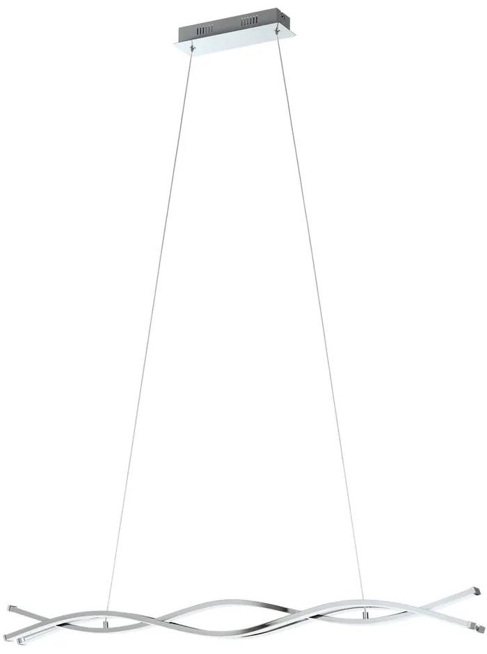 LED závesné svietidlo v striebornej farbe LASANA 2 – EGLO