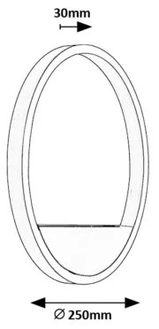 Rabalux 71310 - LED Nástenné svietidlo THRIC LED/15W/230V