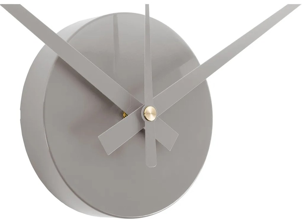 Karlsson 6001WG designové samolepiace hodiny sivá, pr. 40 cm