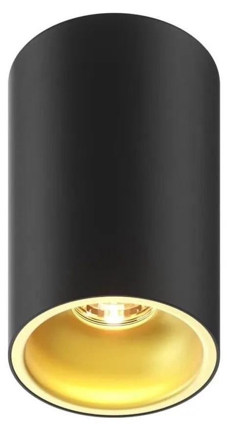 Zuma Line 89313-N - Bodové svietidlo DEEP SL 1xGU10/50W/230V čierna/zlatá
