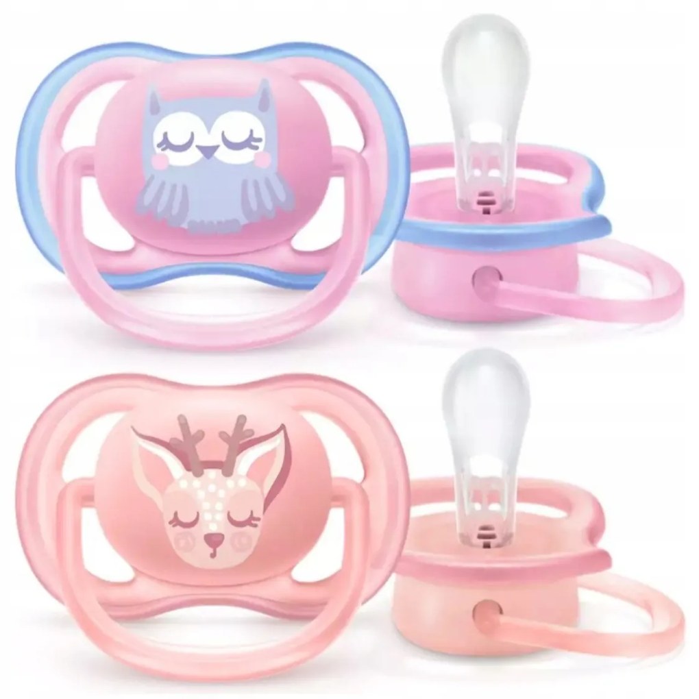 Cumlíky Philips Avent Ultra Soft 0-6m 2 ks Farba: ružová