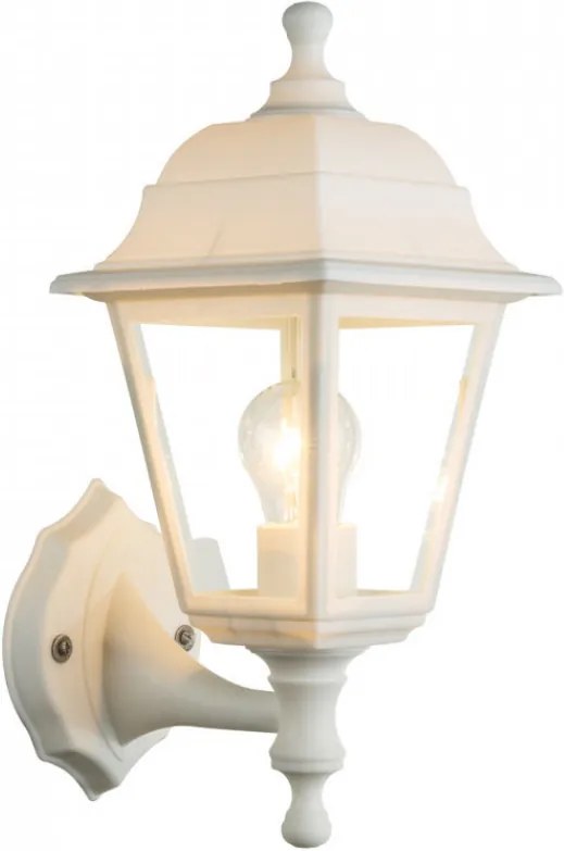 Globo LUCA 31875 Vonkajšie Nástenné Lampy biely priesvitný 1 x E27 max. 60w 34,5 x 15 x 15 cm