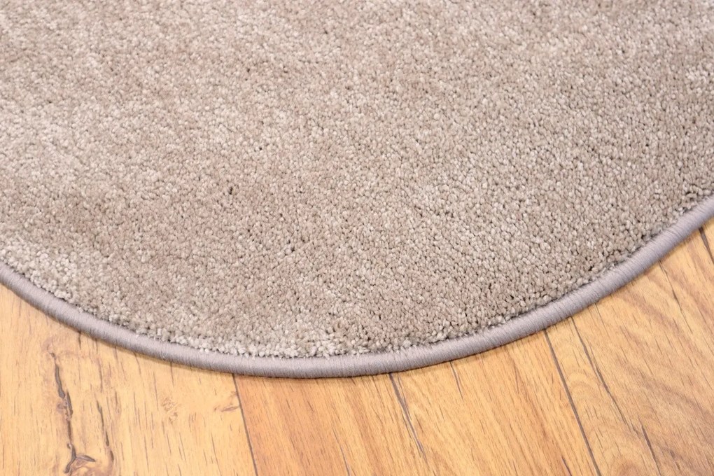 Vopi, Kusový koberec Laguna béžová ovál, 80x150 ovál, béžová, obývacia izba