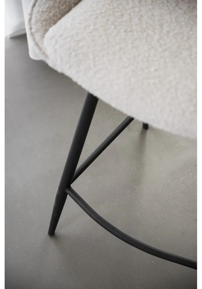 Béžové barové stoličky v súprave 2 ks (výška sedadla 67 cm) Sierra – Rowico