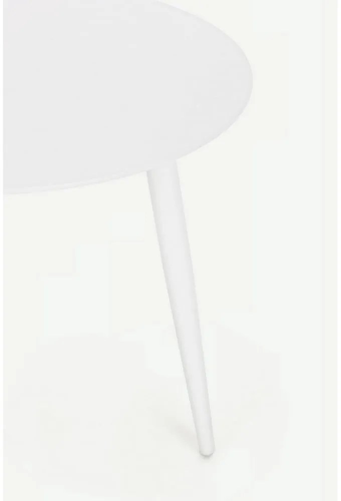 Hliníkový okrúhly záhradný stolík ø 50 cm Ridley – Bizzotto