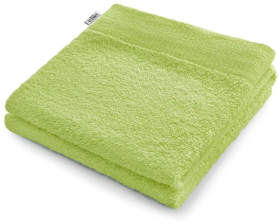Amelia Home Bavlněný ručník DecoKing Berky světle zelený