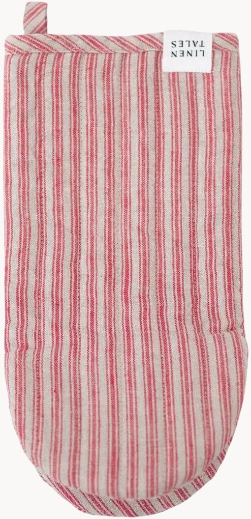 Ľanová kuchynská rukavica Stripes
