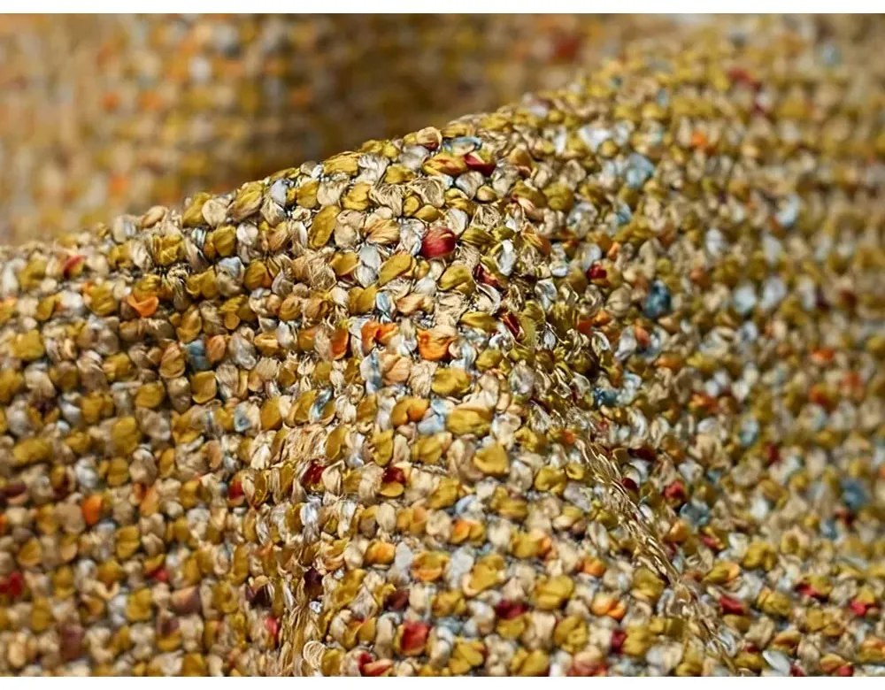 Modulárna rohová pohovka v horčicovej farbe (variabilná) Kalai – Makamii