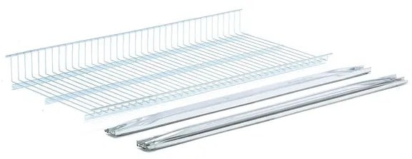 Polica pre policový regál TRANSFORM, galvanizovaná, 900x400 mm