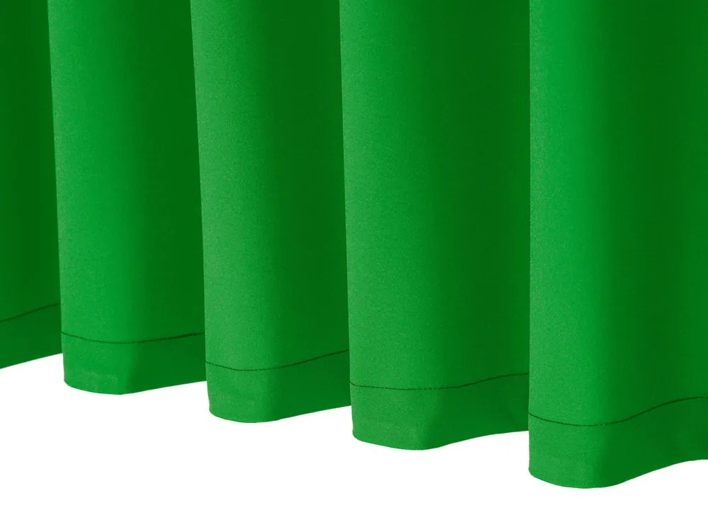 Biante Dekoračný záves Rongo RG-043 Sýto zelený 140x210 cm