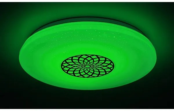 Rabalux 5364-LED RGB Stmievateľné stropné svietidlo OPHELIA LED/24W/230V Wi-Fi +DO