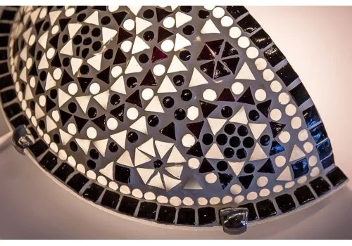 Mozaiková nástenná lampa s vypínačom Moon DOMINO 30*17