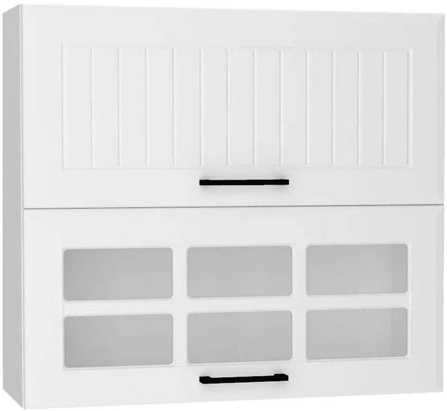 Skrinka do kuchyne Irma W80grf/2 Sd Biely hrášok Mat