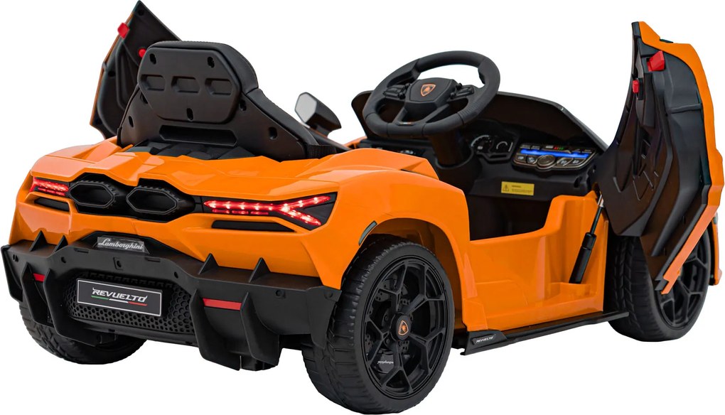 Ramiz Lamborghini Revuelto vozidlo Oranžová