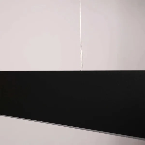 LED luster na lanku BERNADETTA LED/20W/230V 4000K čierny