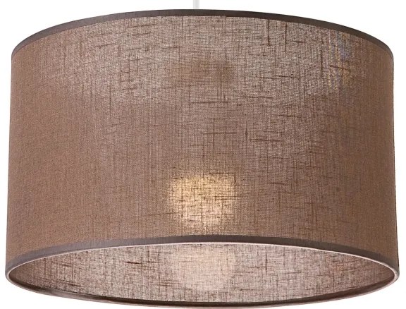 Luster na lanku SIRJA 1xE27/60W/230V hnedá