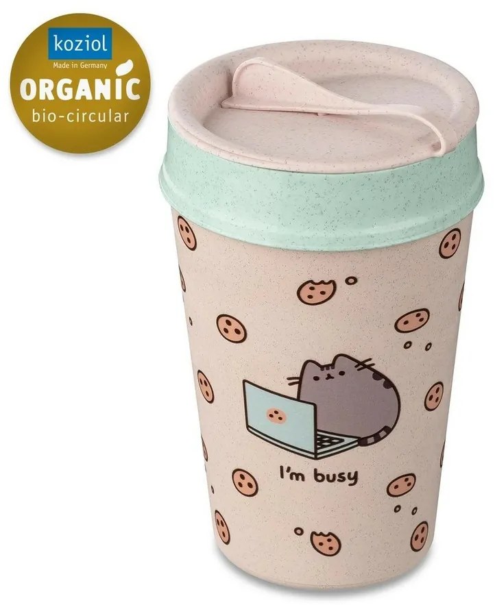 Koziol Termo hrnček PUSHEEN 400 ml, ružová