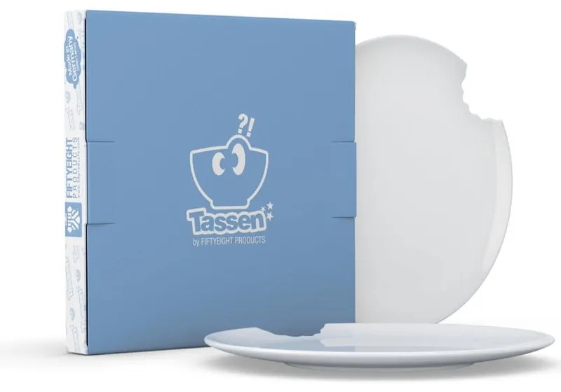 Biele dezertné porcelánové taniere v súprave 2 ks ø 20 cm – 58products