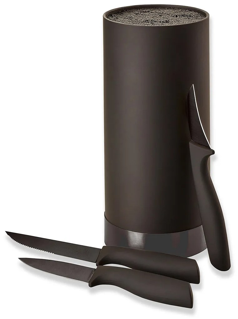 Echtwerk Súprava kuchynských nožov, 4-dielna (čierna matná)  (100343363)