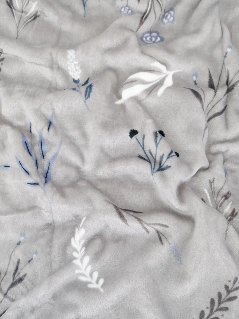 Obliečky mikroplyš Exclusive – Chloe sivá