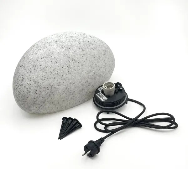 Dekoratívne vonkajšie svietidlo LUMISTONE 1xE27/15W/230V IP65 priemer 38 cm