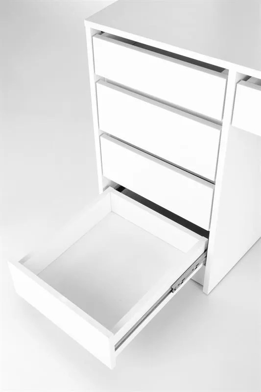 Toaletný stolík Hektor XL (biela) (so zrkadlom). Vlastná spoľahlivá doprava až k Vám domov. 1039579