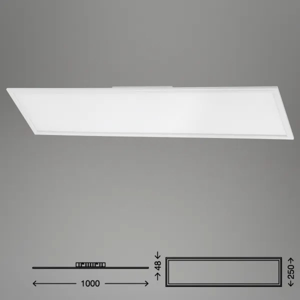 Brilo - LED Stmievateľné stropné svietidlo SLIM LED/24W/230V 100x25 cm + DO