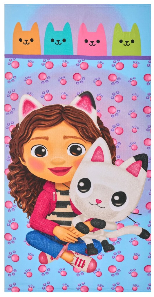 Dětská rychleschnoucí osuška BORD GABBY 70x140 cm vícebarevná