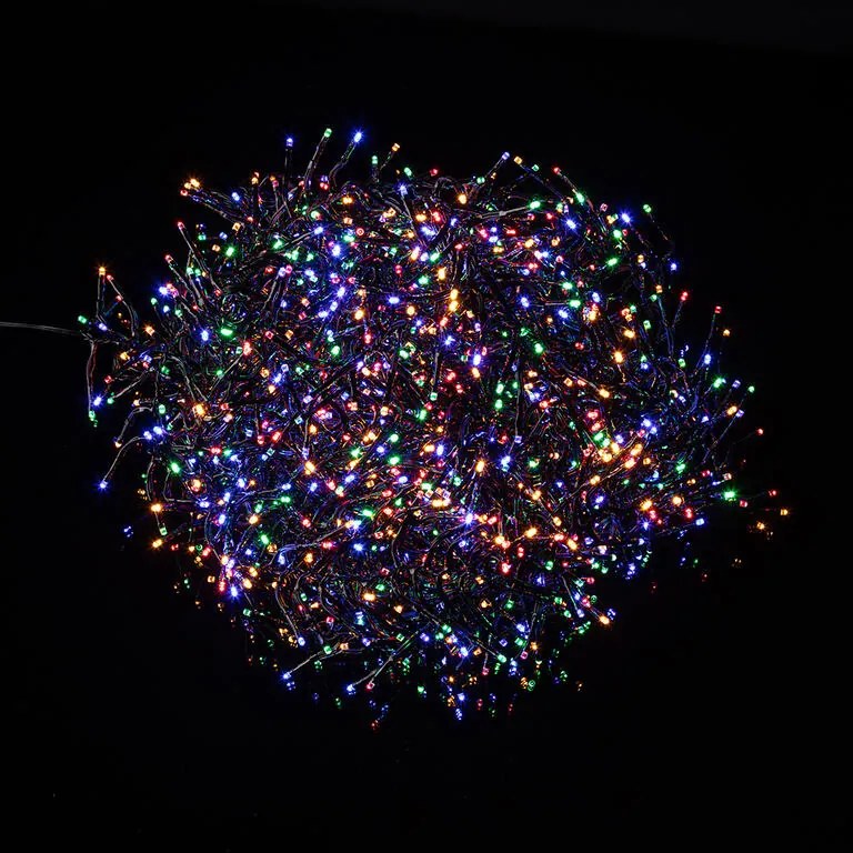 Svetelná reťaz vnútorná / vonkajšia viacfarebná 1512 LED
