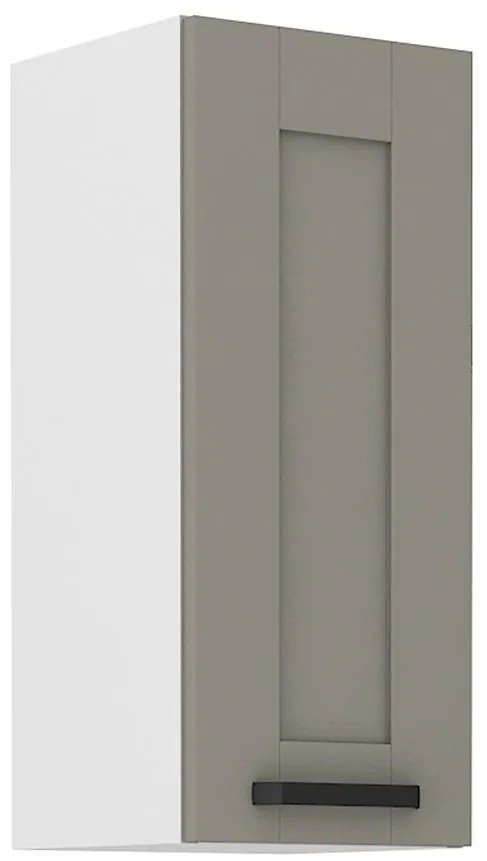 Kuchynská skrinka Luna claygrey/biela 30G-72 1F