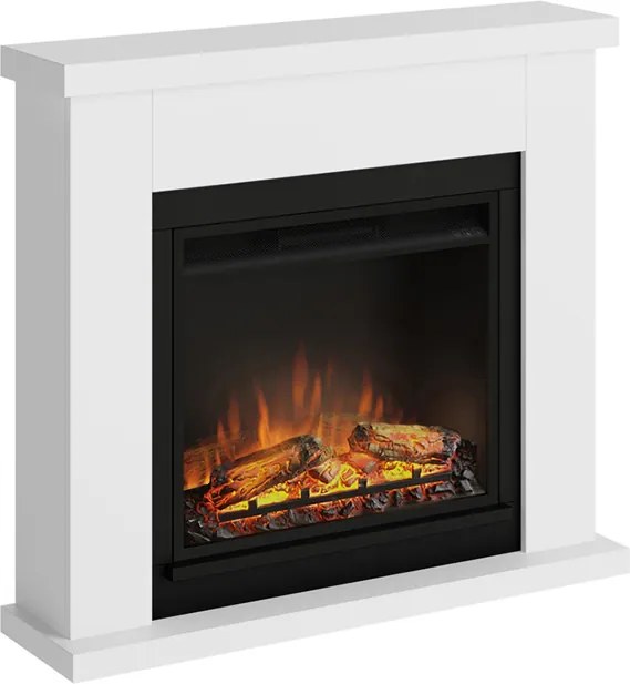Tagu elektrický krb Frode Pure White, 1500 W, LED