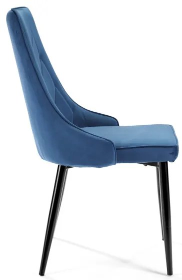 Set štyroch jedálenských stoličiek SJ.054 granátové