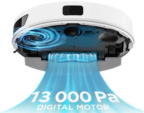 TESLA Electronics RoboStar - Inteligentný robotický vysávač 2 v 1 3200 mAh Wi‑Fi biela