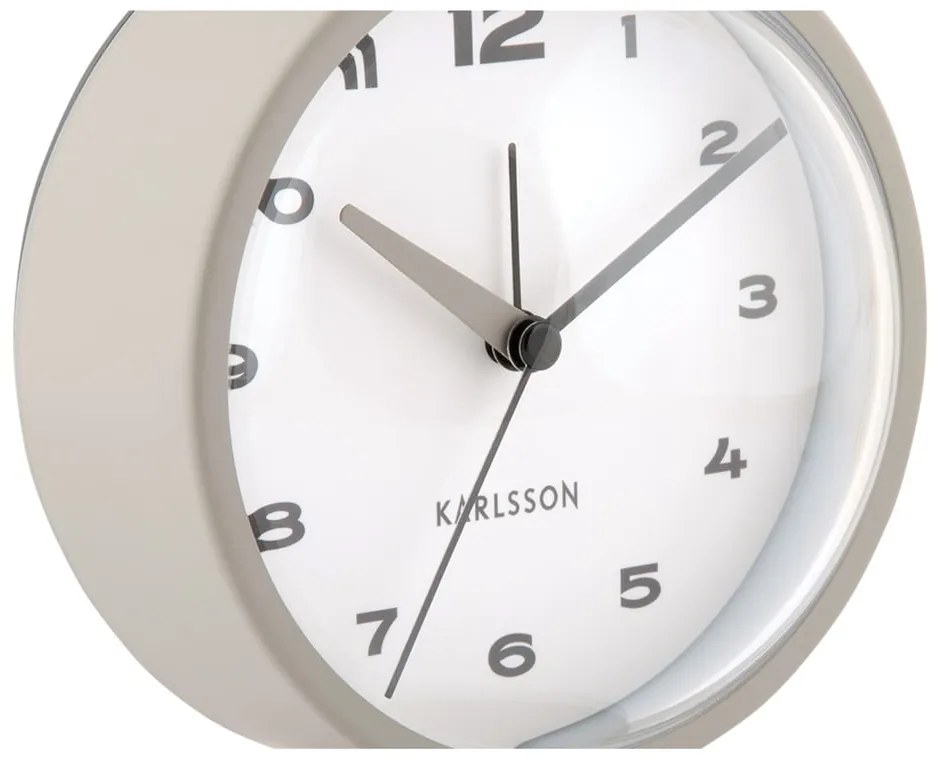 Budík ø 11 cm Brisk Dome – Karlsson