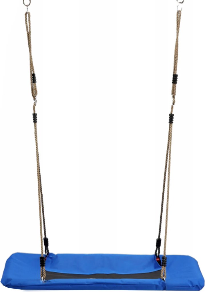 Zahradní houpačka SLOWNY červená/modrá