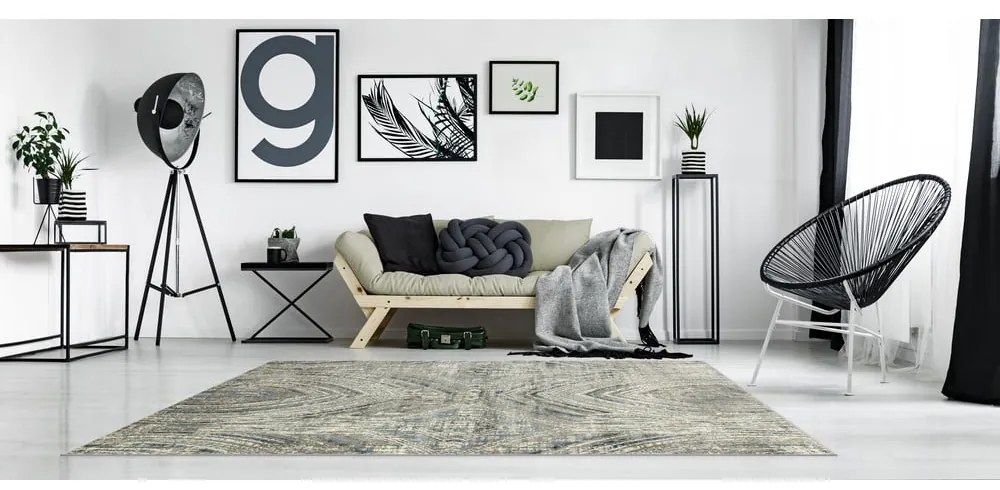 Sivý koberec 160x230 cm Soft – FD