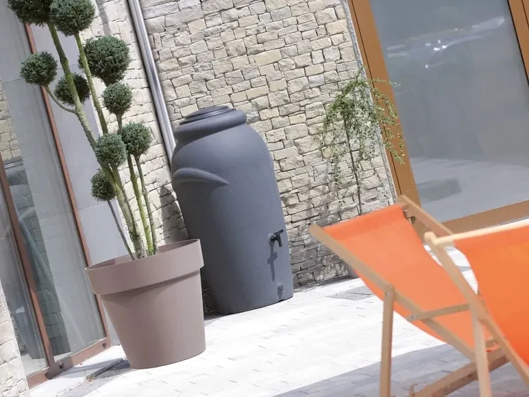 Prosperplast Nádrž na dažďovú vodu Aquacan Baby, 210 l (antracitová) (100275835)
