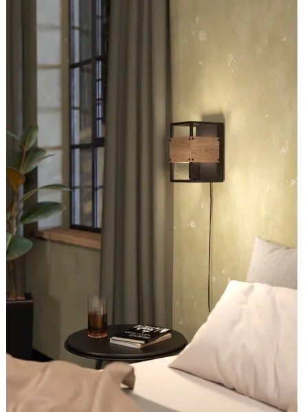 Eglo 43806 - Nástenné svietidlo EVESHAM 1xE27/40W/230V