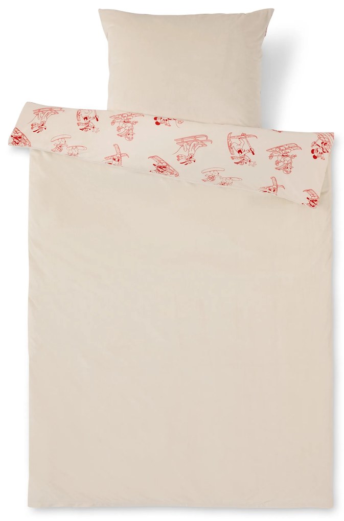 Plyšová posteľná bielizeň »Mickey and Friends«, štandardná veľkosť