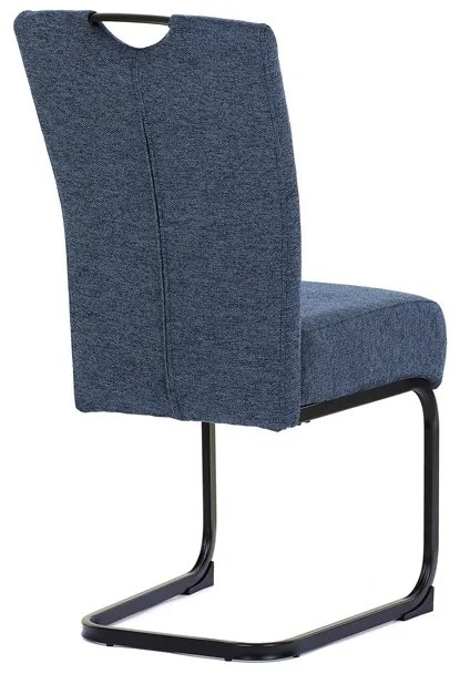Autronic BONTEC Jedálenská stolička, modrá, látka, DCL-E2008 BLUE2 Farba: Šedá